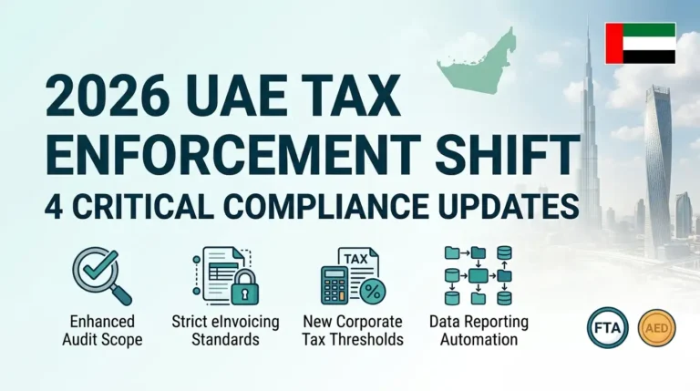 2026 UAE Tax Enforcement Shift 4 Critical Compliance Updates CZ Accounting