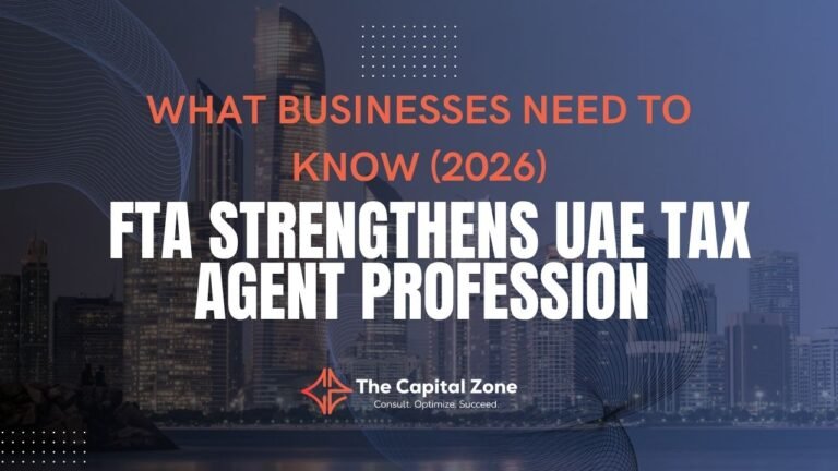 FTA Strengthens UAE Tax Agent Profession